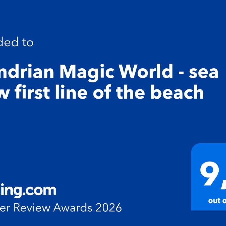 Mondrian Magic World - sea view first line of the beach - Apartamento de 2 dormitorios - 2