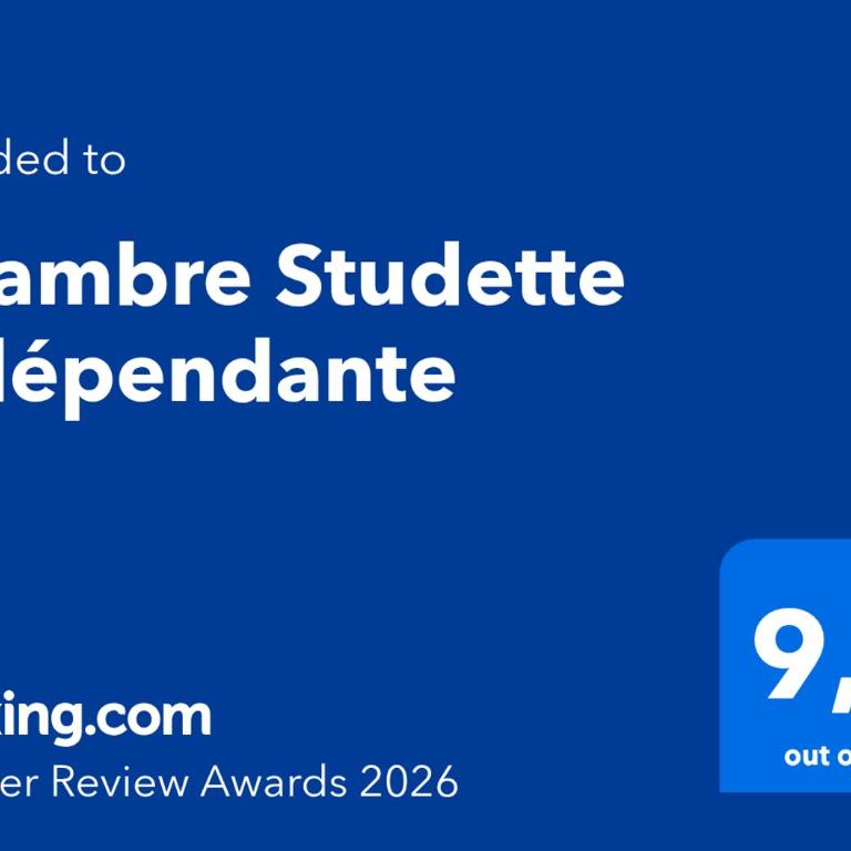 Chambre Studette indépendante - Chambre Double avec Salle de Bains Privative - 4