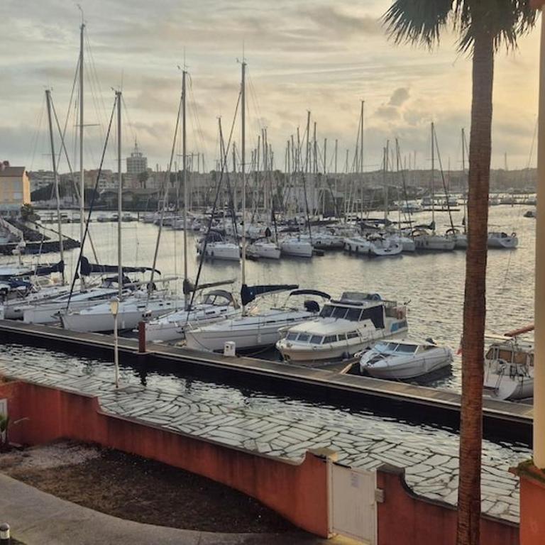 Le Matago A28, Studio vue port, clim, parking, piscine - Studio - Vue sur Mer - 9