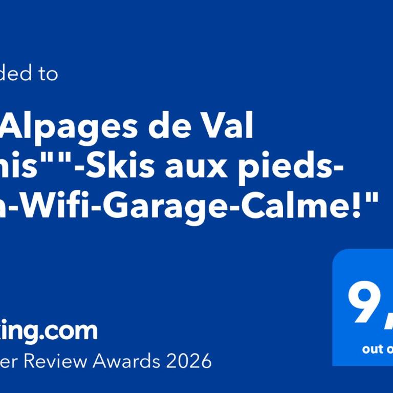 "Alpages de Val Cenis"-Skis aux pieds-Spa-Wifi-Garage-Calme! - Appartement 1 Chambre - 32