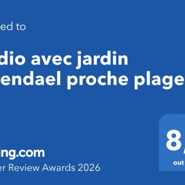 Studio avec jardin Rosendael proche plage - Apartment mit 1 Schlafzimmer - 2