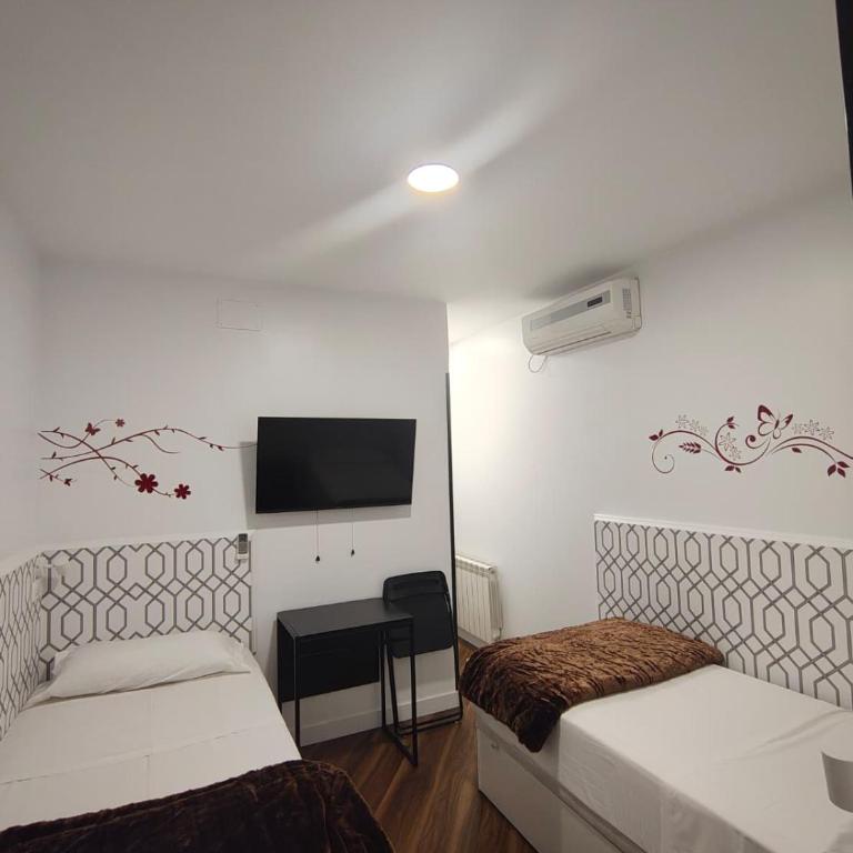 Hostal JQ Madrid 1 - Chambre Lits Jumeaux - 4