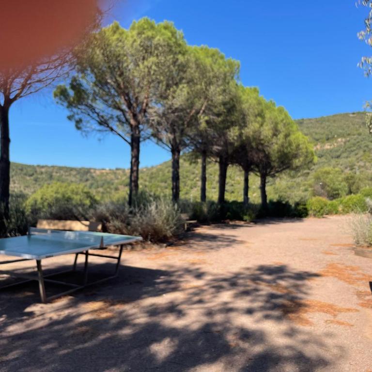 Appartement classé 2 étoiles, rez de jardin Les ISSAMBRES vue sur le golfe de St Tropez - Appartement 1 Chambre - 43