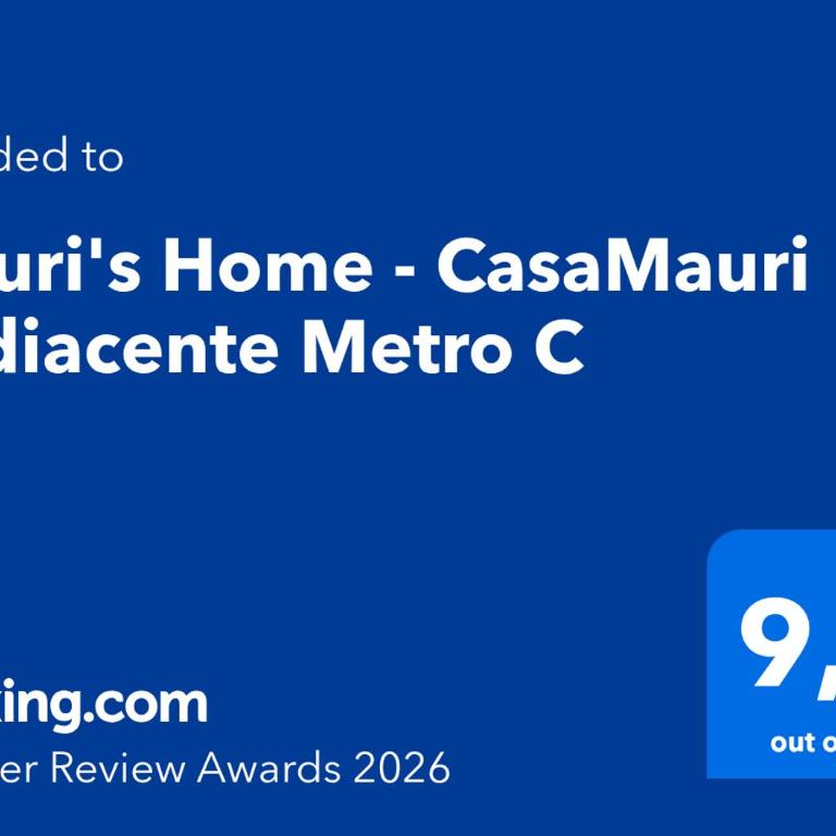 Mauri's Home - CasaMauri - Adiacente Metro C - Appartamento con 2 Camere da Letto e Terrazza - 2