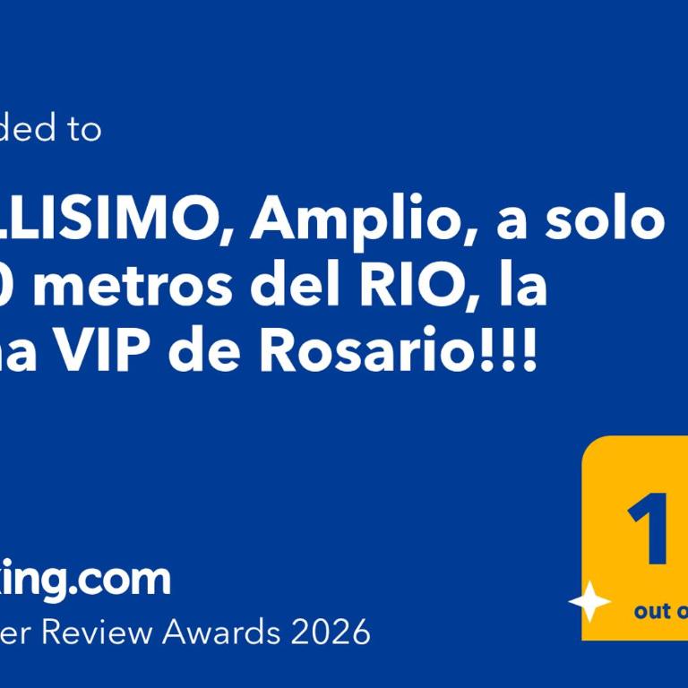 BELLISIMO, Amplio, a solo 100 metros del RIO, la zona VIP de Rosario!!! - Apartment with Balcony - 10