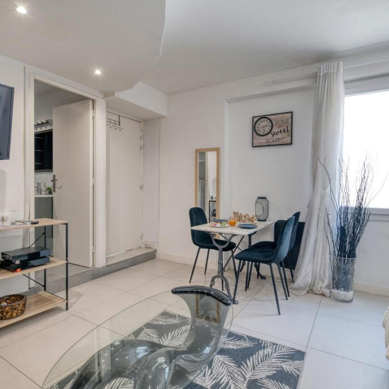 Le COSY Toulouse 3 min de la Gare à pieds Parking gratuit ventilateur - One-Bedroom Apartment - 4