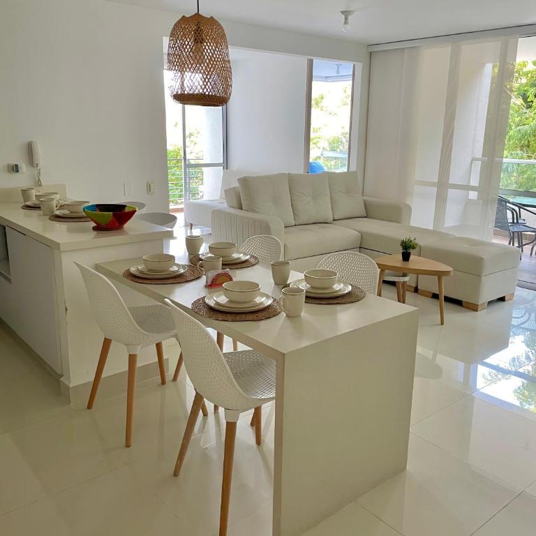 Moderno apartamento amoblado via Ricaurte-Girardot - Apartamento de 3 dormitorios - 1