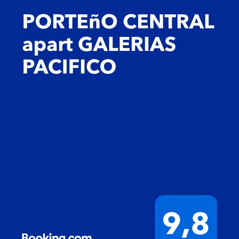 PORTEÑO Central apart GALERIAS PACIFICO - Apartamento Estudio - 8