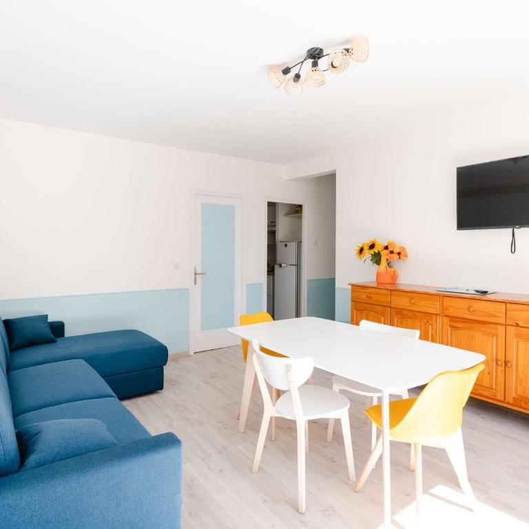 T2 climatisé avec WIFI, proche plage, parking privé, rénové 2023, terrasse, animaux non admis - FR-1-409-225 - Apartamento - 8