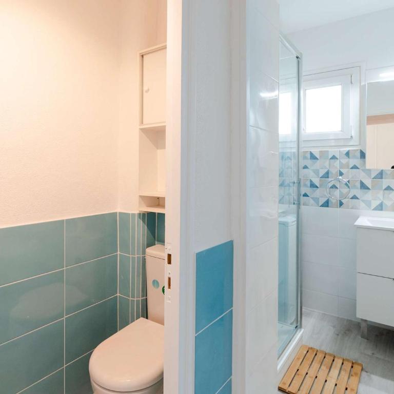 T2 climatisé avec WIFI, proche plage, parking privé, rénové 2023, terrasse, animaux non admis - FR-1-409-225 - Apartamento - 10
