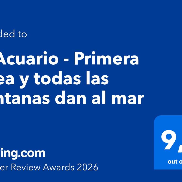 El Acuario - Primera línea y todas las ventanas dan al mar - One-Bedroom Apartment - 2