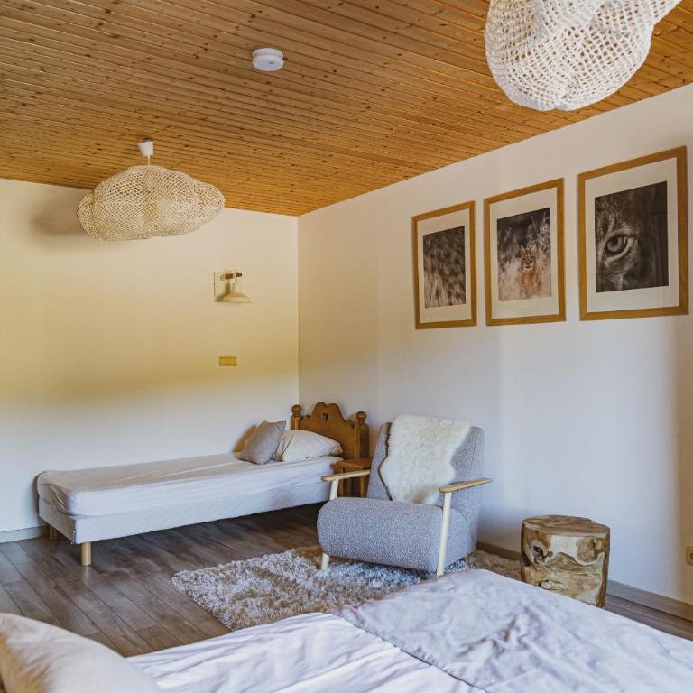 La Charbonnière, grand gîte haut-de-gamme avec jacuzzi et sauna - Maison 6 Chambres - 25