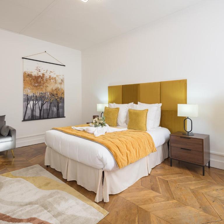 La petite noblesse - Grand appart de charme - Vidéoprojecteur & Netflix - Appartement 2 Chambres - 1