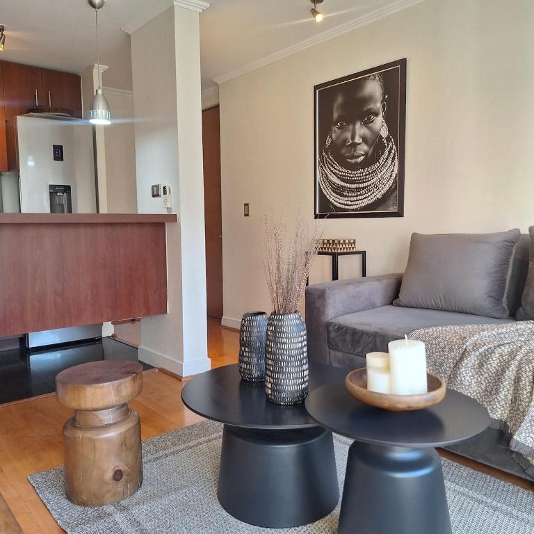 Departamento en Providencia a pasos del Metro - Two-Bedroom Apartment - 1