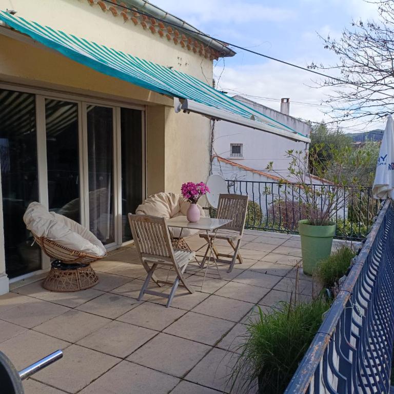 Appartement Jardin & Terrasse - Villa Aix - Appartement 1 Chambre - 37