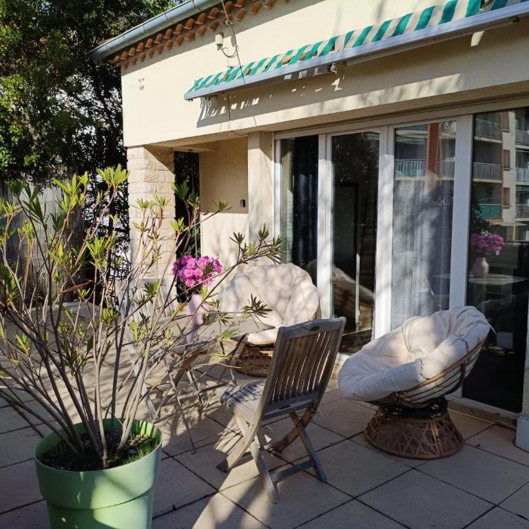 Appartement Jardin & Terrasse - Villa Aix - Appartement 1 Chambre - 41