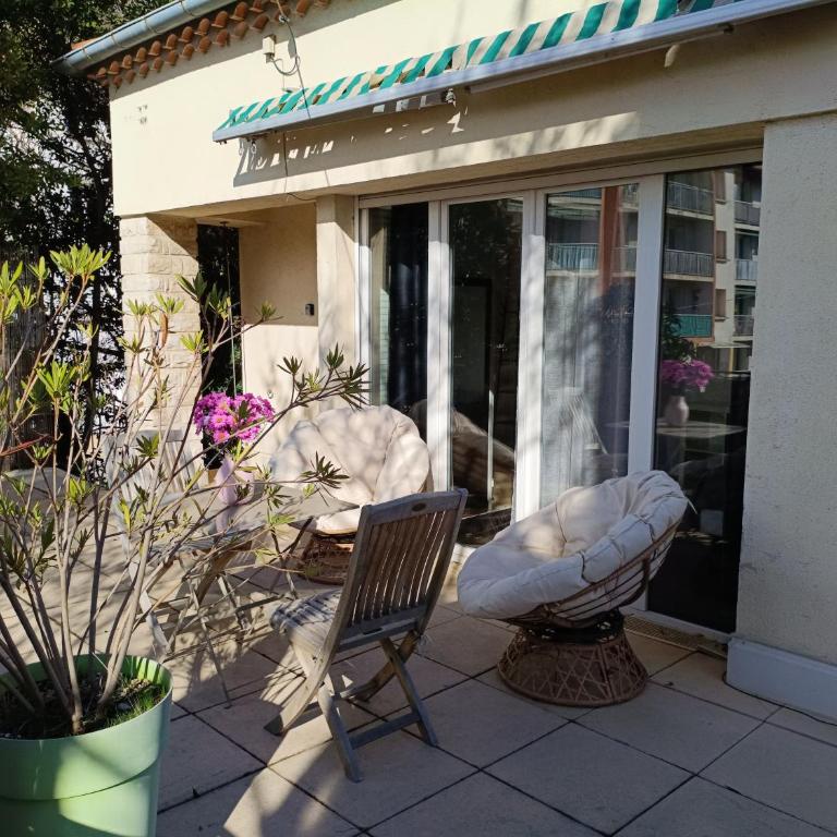 Appartement Jardin & Terrasse - Villa Aix - Appartement 1 Chambre - 44