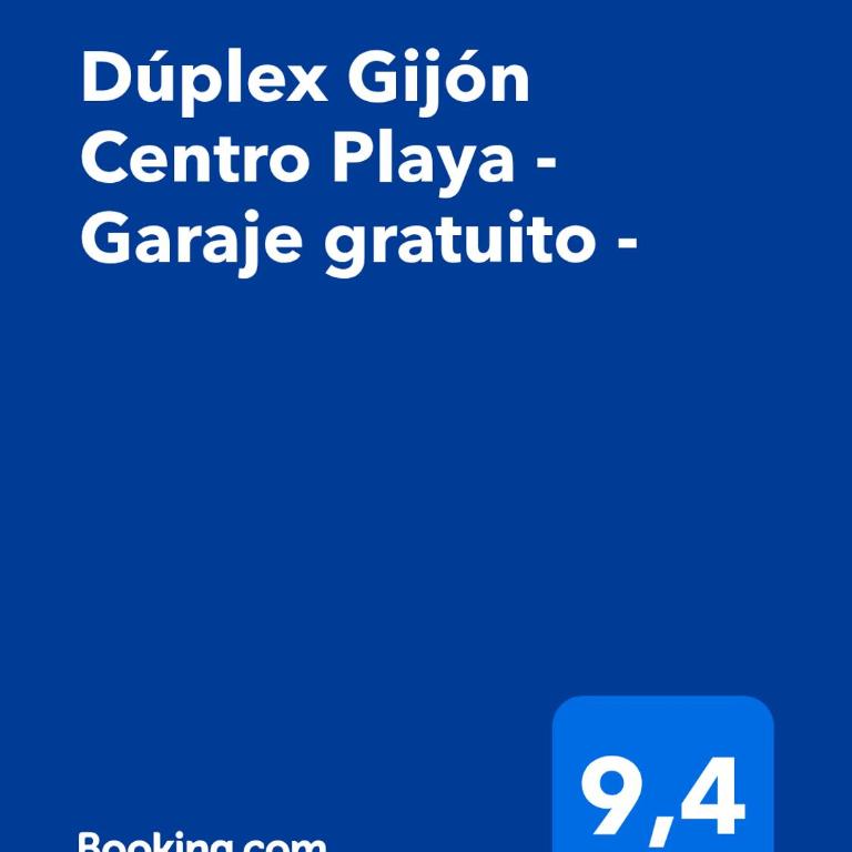 Dúplex Gijón Centro Playa - Garaje gratuito - - Dúplex - 9