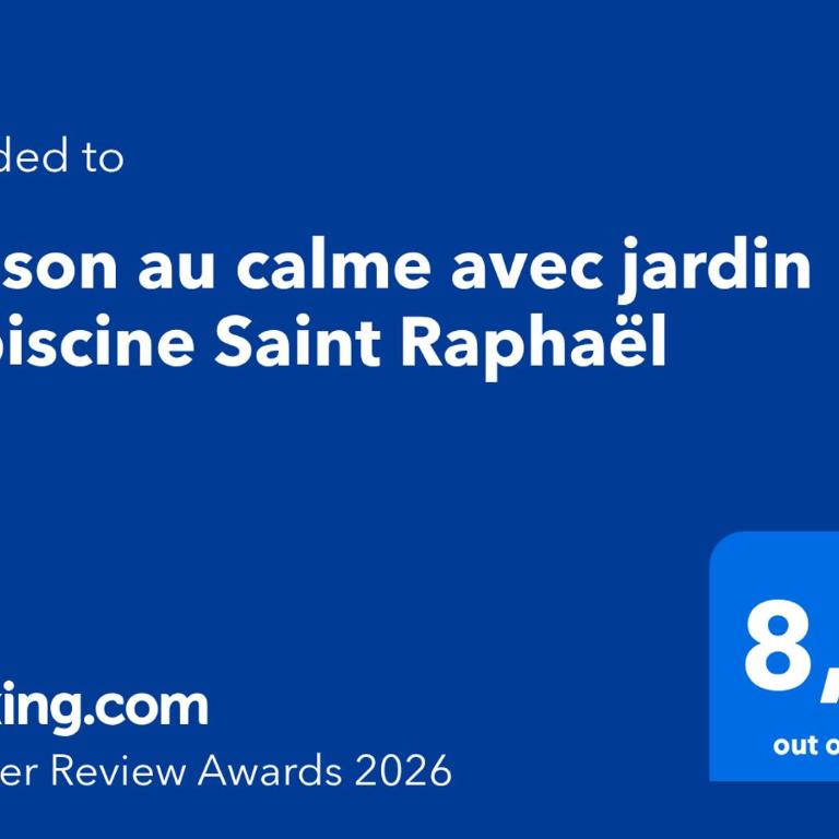 Maison au calme avec jardin et piscine Saint Raphaël - Casa con 3 Camere da Letto - 49
