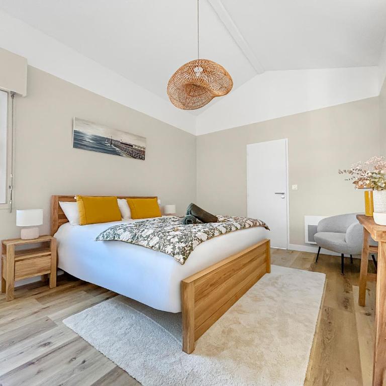 T3 moderne avec terrasse, piscine et parking privé - Two-Bedroom Apartment - 19