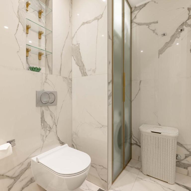 Kotor Lux apartments and rooms - Apartman sa 2 Spavaće Sobe, Terasom i Pogledom na More - 19