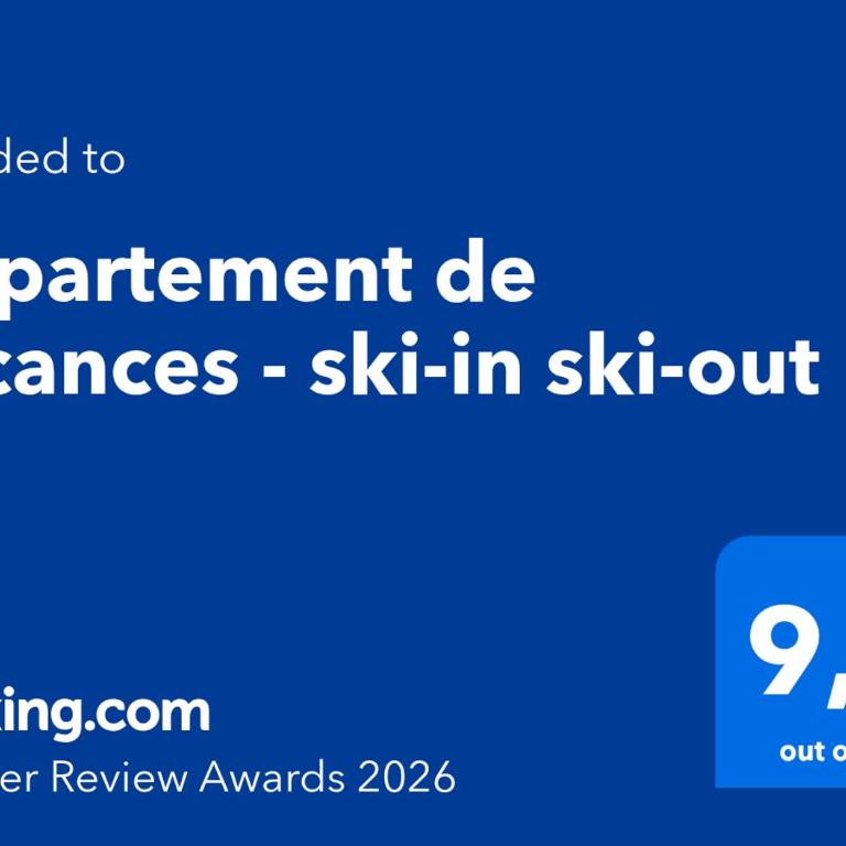 Appartement de vacances - ski-in ski-out - Apartment mit 1 Schlafzimmer - 16