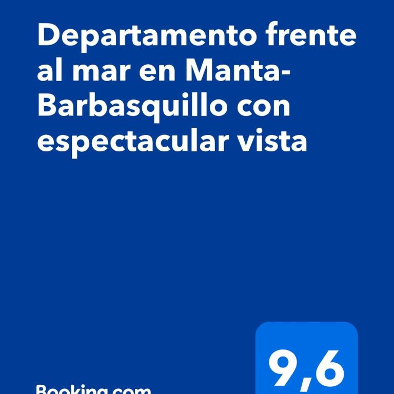 Departamento frente al mar en Manta-Barbasquillo con espectacular vista - Apartment with Sea View - 2