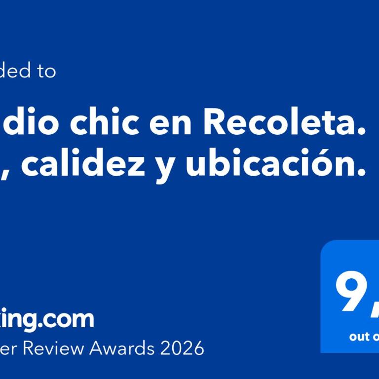 Studio chic en Recoleta. Sol, calidez y ubicación. - One-Bedroom Apartment - 10