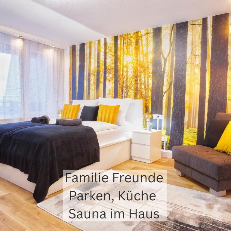 RELAX-BLACK Appartement, Allgäu, Bergblick, Sauna - Appartamento con 1 Camera da Letto - 1
