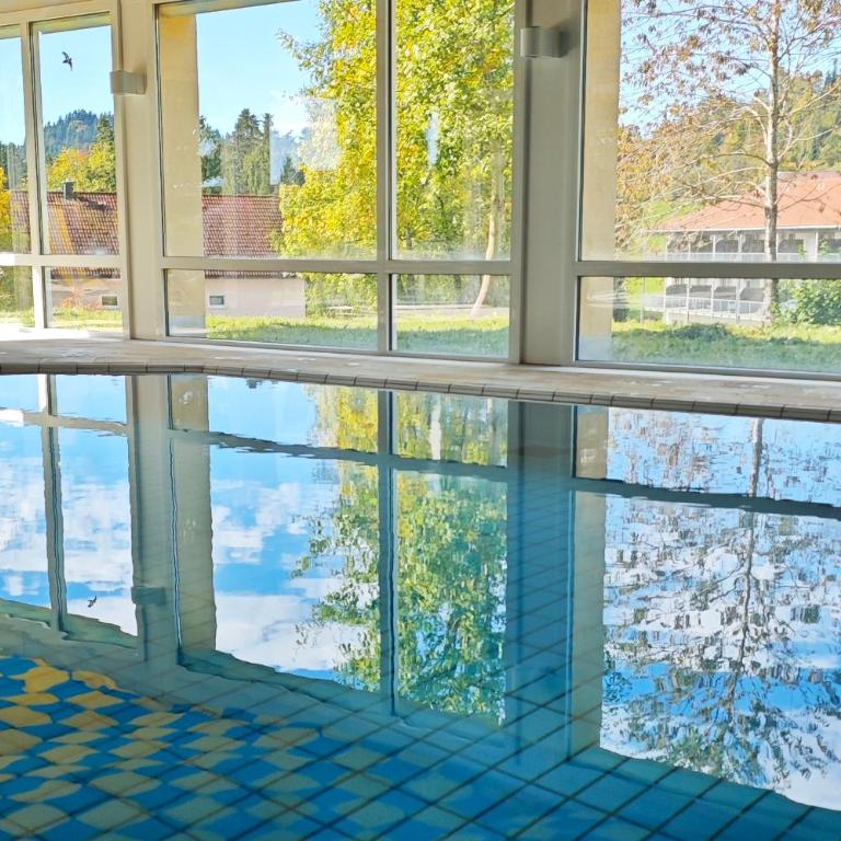 RELAX-BLACK Appartement, Allgäu, Bergblick, Sauna - Appartamento con 1 Camera da Letto - 46