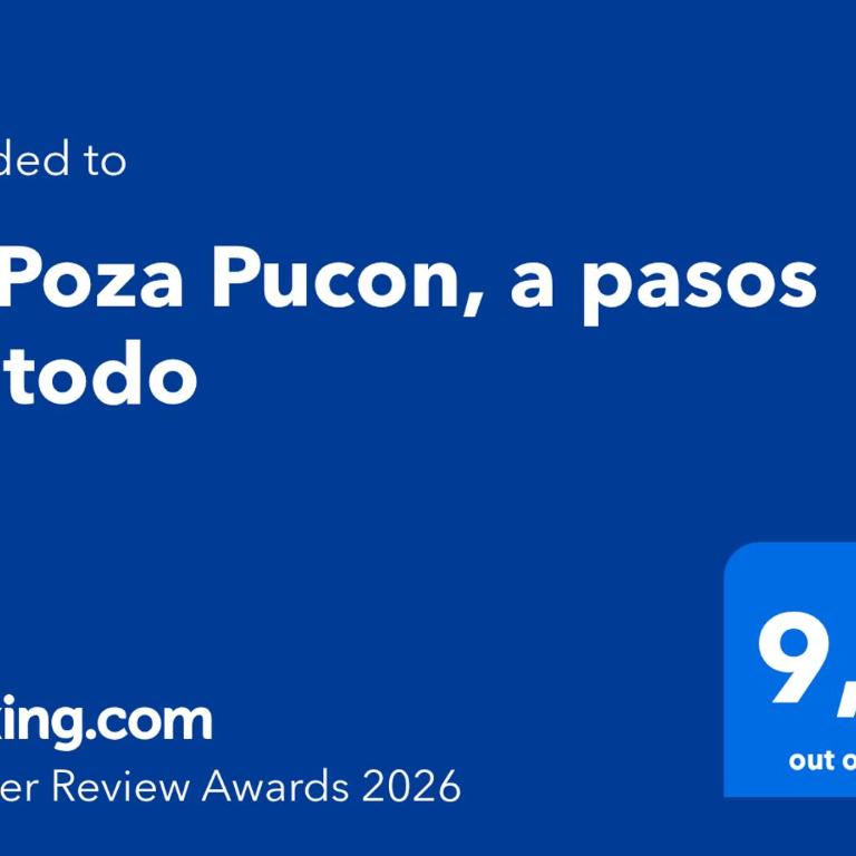 La Poza Pucon, a pasos de todo - Three-Bedroom Apartment - 14