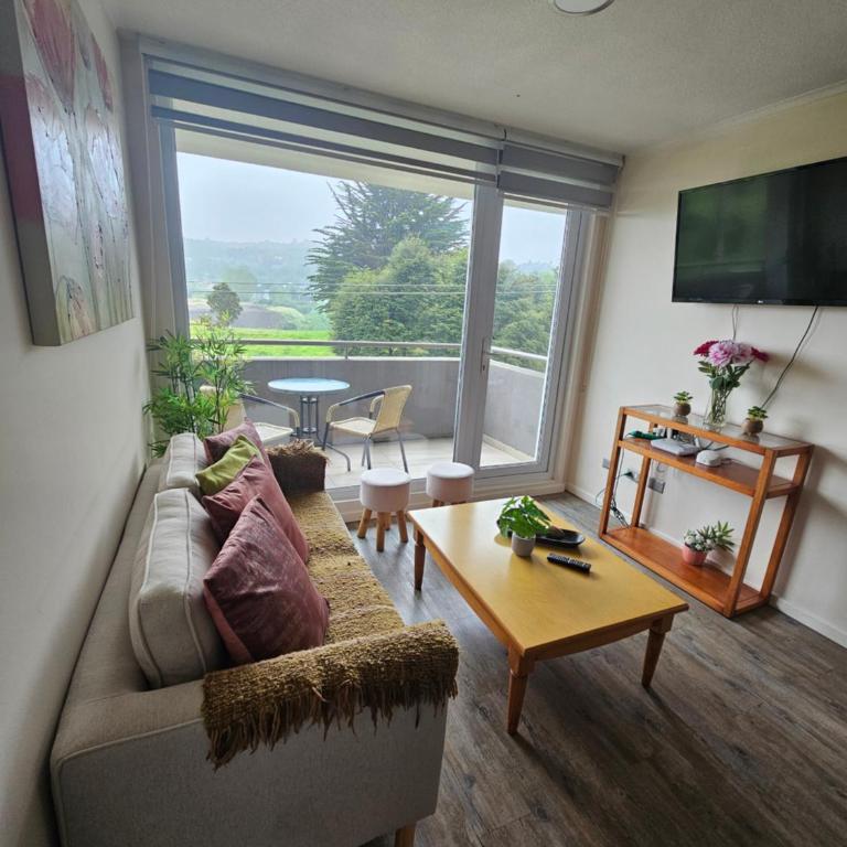 Departamento Nuevo a pasos de la playa Puerto Montt - Two-Bedroom Apartment with Balcony and Sea View - 11