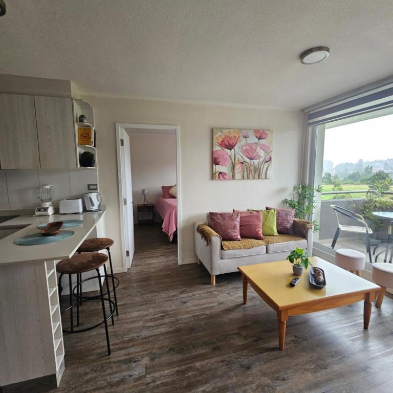 Departamento Nuevo a pasos de la playa Puerto Montt - Two-Bedroom Apartment with Balcony and Sea View - 6