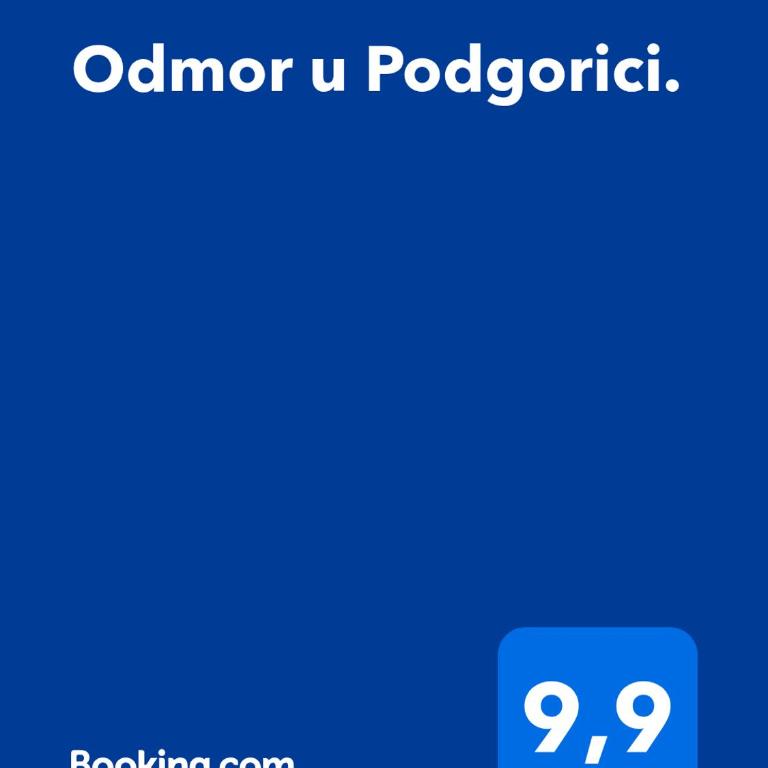 Odmor u Podgorici. - One-Bedroom Apartment - 3
