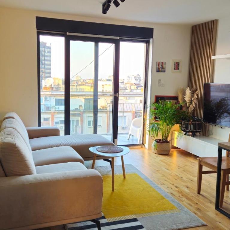Temple Sky View Apartment Vracar - Two-Bedroom Apartment with Terrace - 13