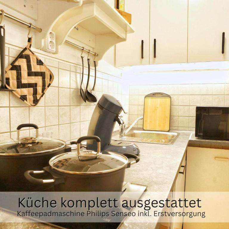 RELAX-BLACK Appartement, Allgäu, Bergblick, Sauna - Appartamento con 1 Camera da Letto - 5