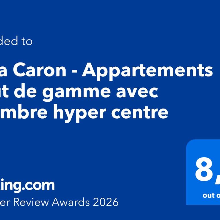 Villa Caron - Appartements haut de gamme avec chambre hyper centre - Appartement 1 Chambre - 2
