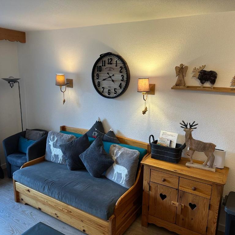 Grand Panorama T2 avec piscine aux pieds des télécabines - Appartement - 16