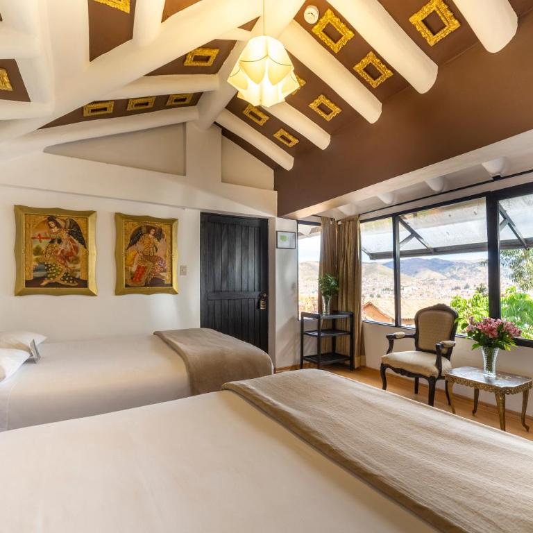 Tika Wasi Casa Boutique - Double Room with Two Double Beds - 1