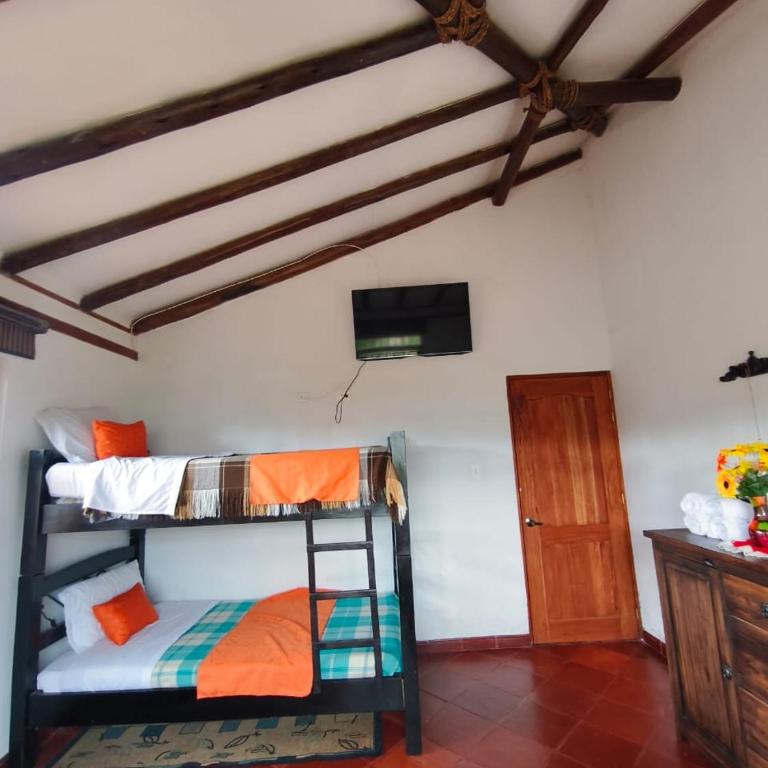 Cabaña Campestre Villa Clarita, Villa de Leyva - Three-Bedroom Villa - 8