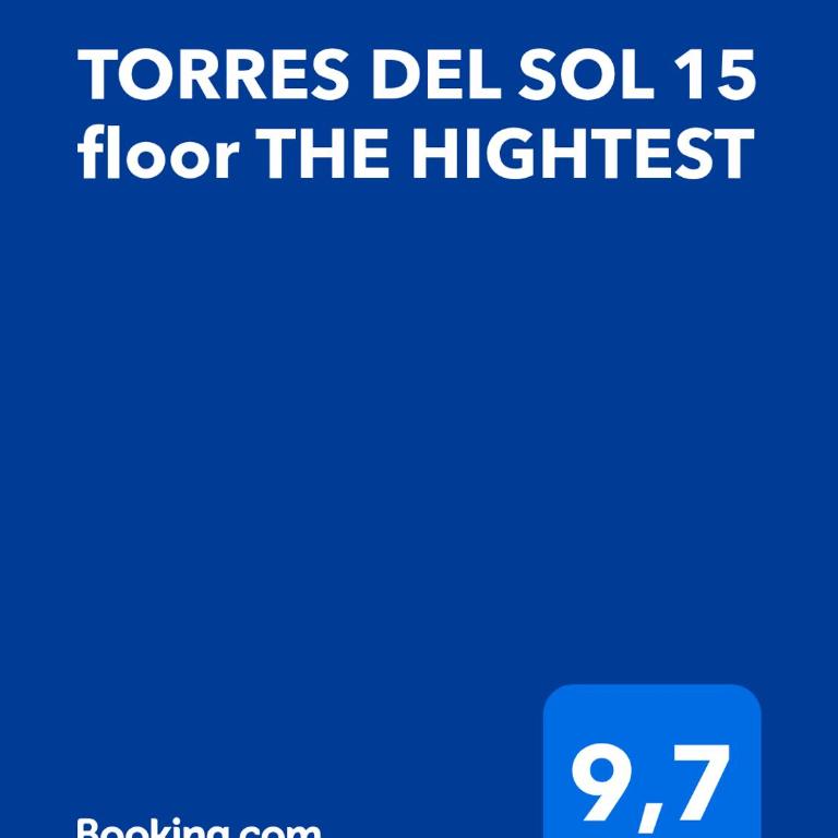 TORRES DEL SOL 15 floor THE HIGHTEST - Appartement 1 Chambre - 55