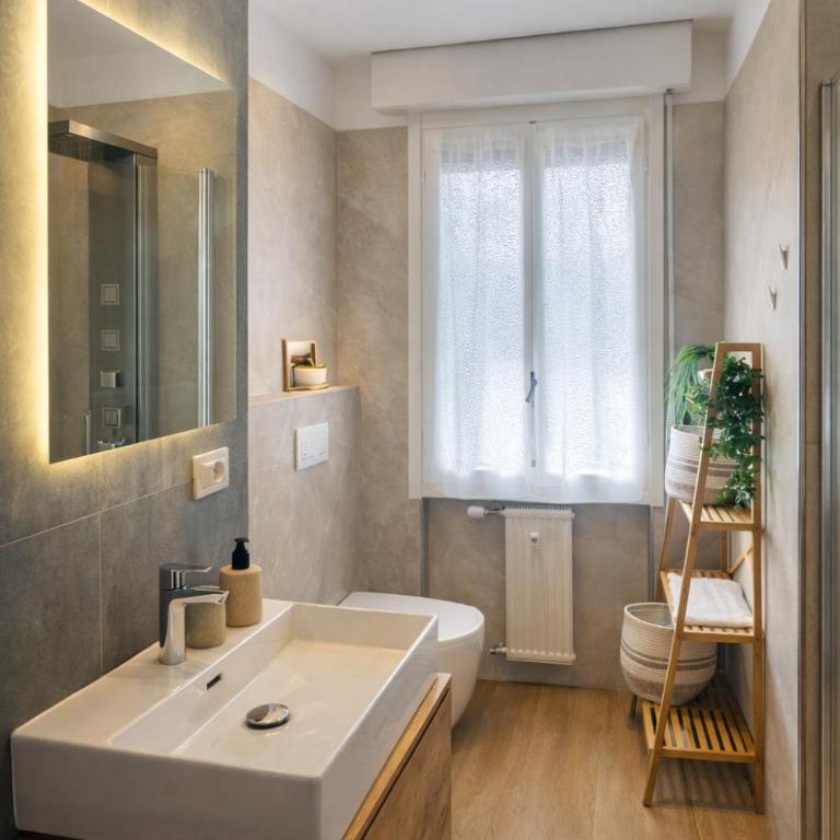 ELIOS LIVING - Parcheggio Privato, Vicino al centro, 200m dal Mare - Appartamento Superior con 1 Camera da Letto e Balcone - 9