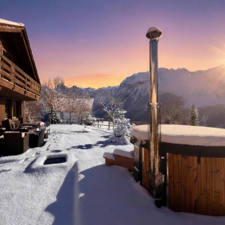 Cosy Chalet 87 in Engelberg with spectacular mountain and lake Views - Chalet mit 3 Schlafzimmern - 1
