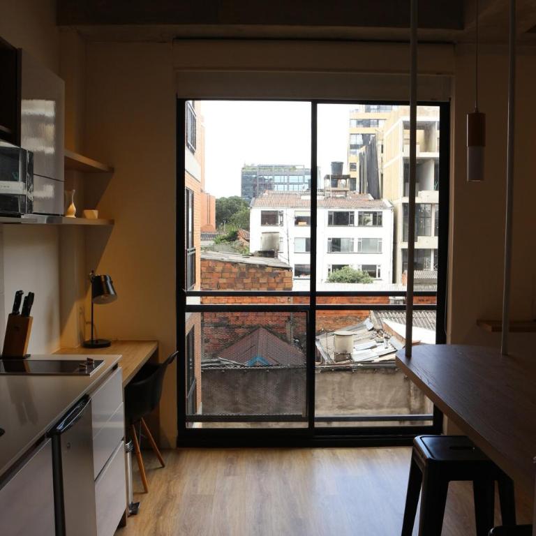 Elegant and bright loft in Chapinero - One-Bedroom Apartment - 8