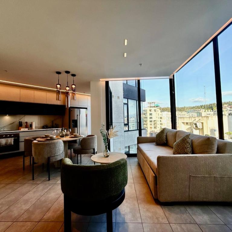 Exclusive Suite, Parque la Carolina Piso 15 - One-Bedroom Apartment - 6