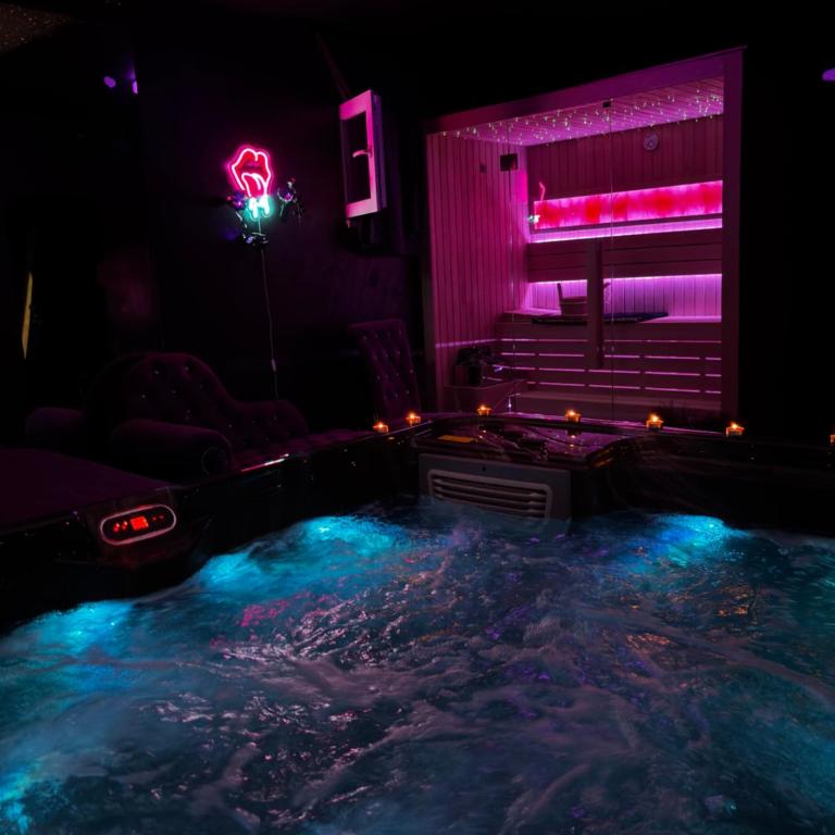 Flex Lux Spa Apartment Belgrade with Jacuzzi and Sauna - Deluks Apartman s 1 Spavaćom Sobom - 11
