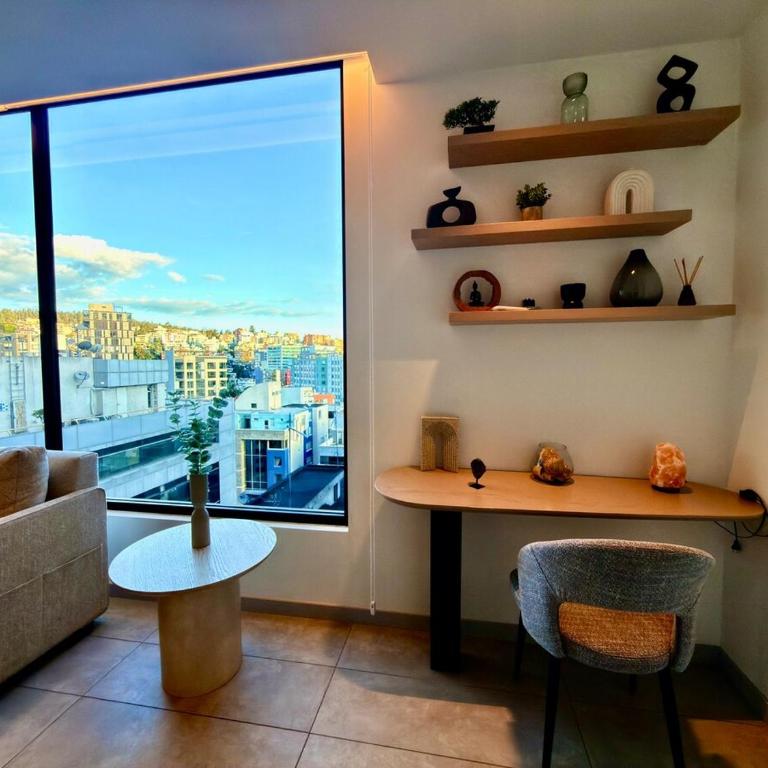 Exclusive Suite, Parque la Carolina Piso 15 - One-Bedroom Apartment - 60