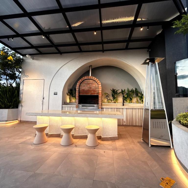 Exclusive Suite, Parque la Carolina Piso 15 - One-Bedroom Apartment - 62