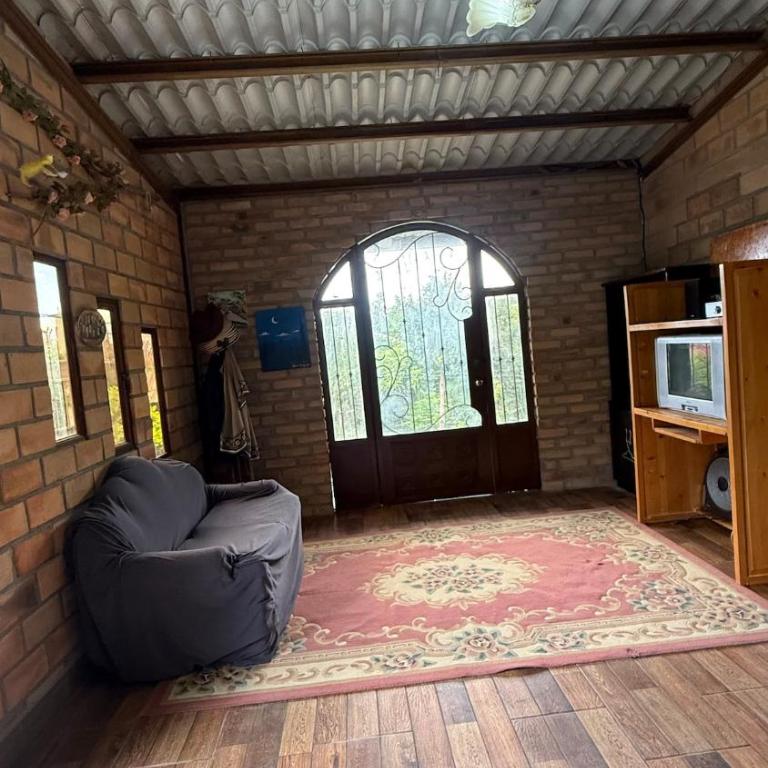 Modern Cabin pit fire bbq Nature 10 parking - Four-Bedroom House - 23