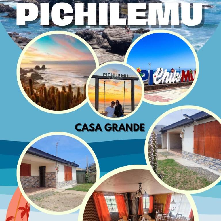 Casa Grande en Pichilemu, playa caminando a 5 min - Three-Bedroom Vacation Home - 42